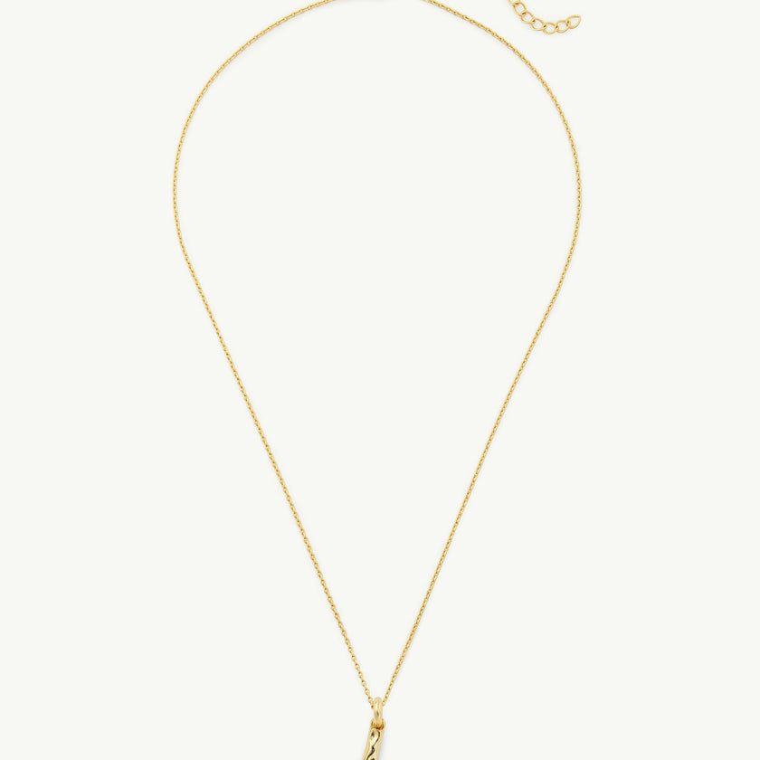 Monogram Necklace in Gold