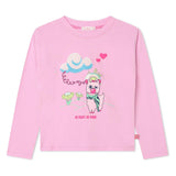 Pink Llama Graphic T-Shirt