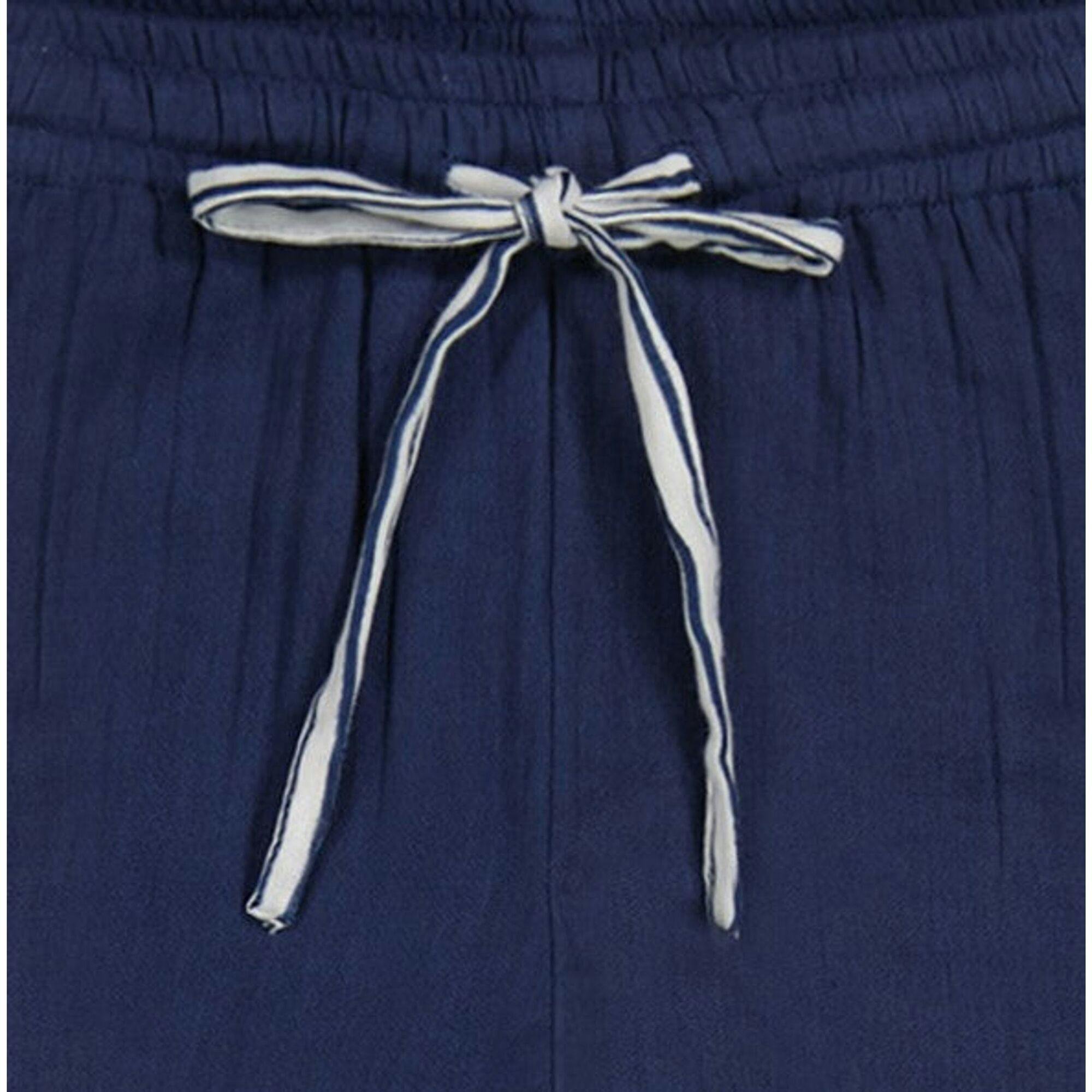 La Plage Boys Drawstring Pants Lapis Blue, Blue