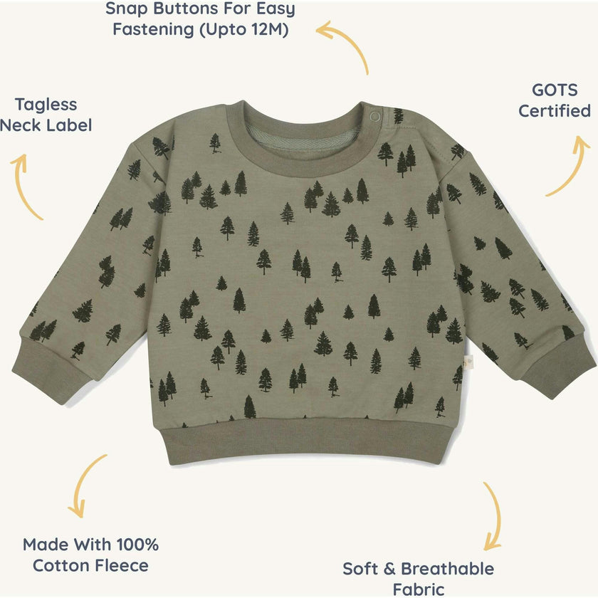 Organic Fleece Sweatshirt