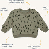 Organic Fleece Sweatshirt