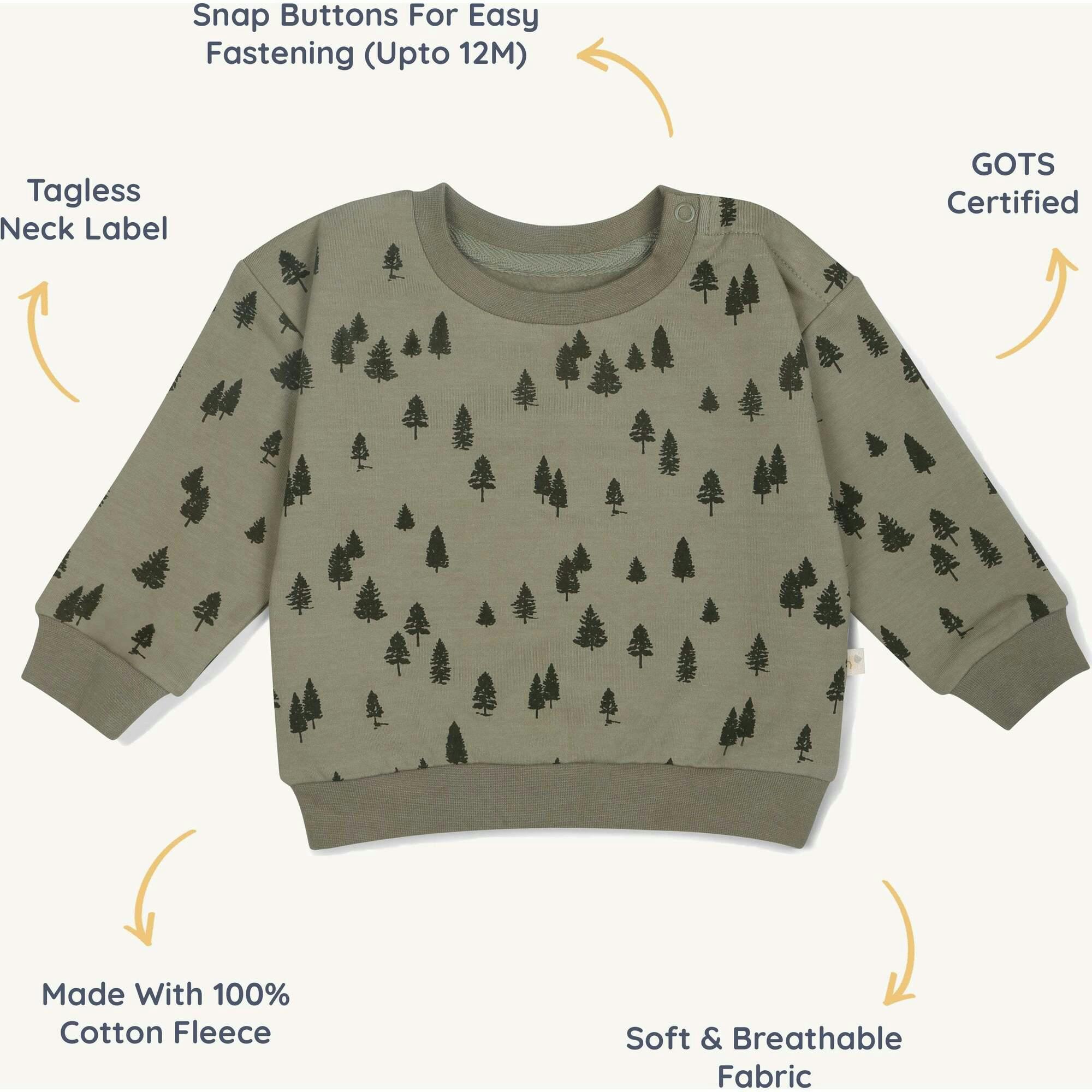 Organic Fleece Sweatshirt