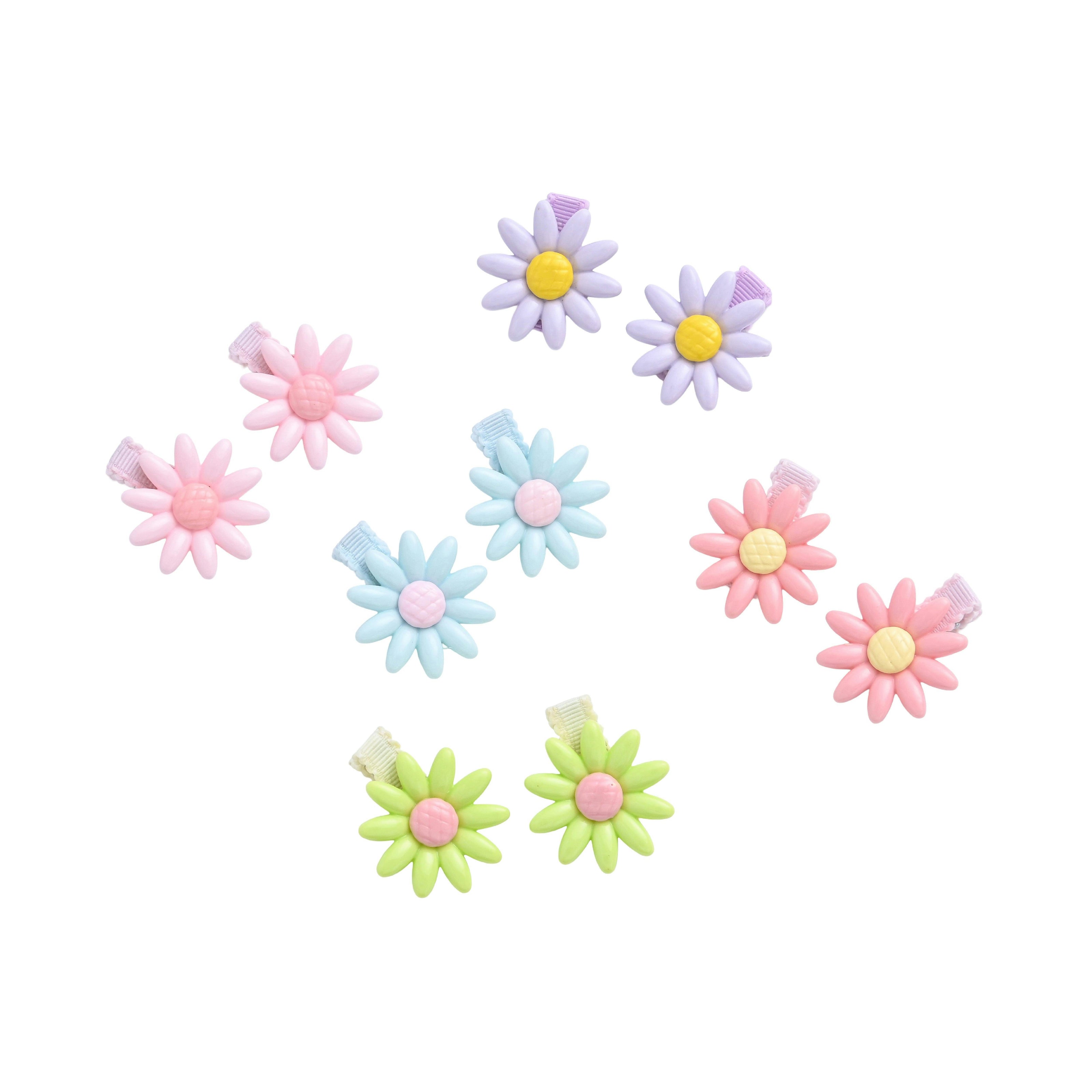 Daisy Hair Clip Set