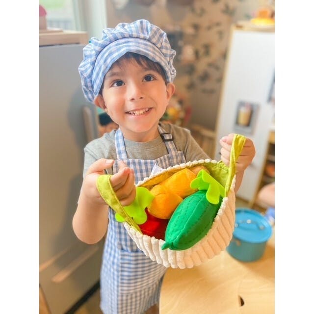 Biofino Vegetable Basket Soft Play Food