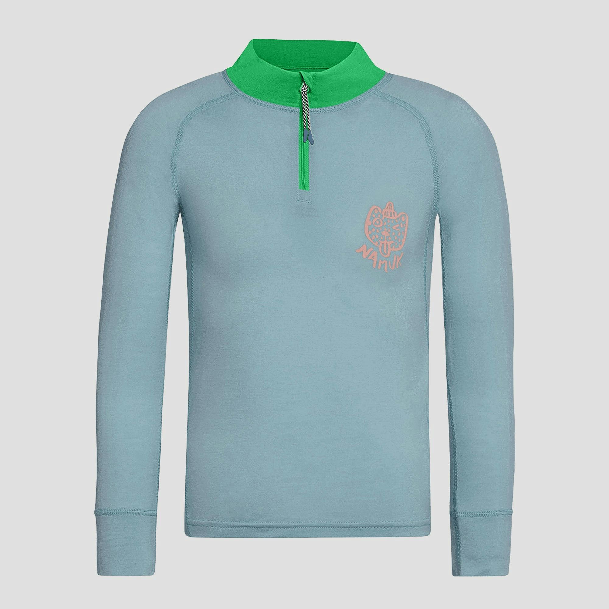 Honu Merino half-zip longsleeve 