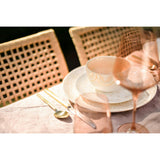 Blush Arabesque Trim Small Bowl