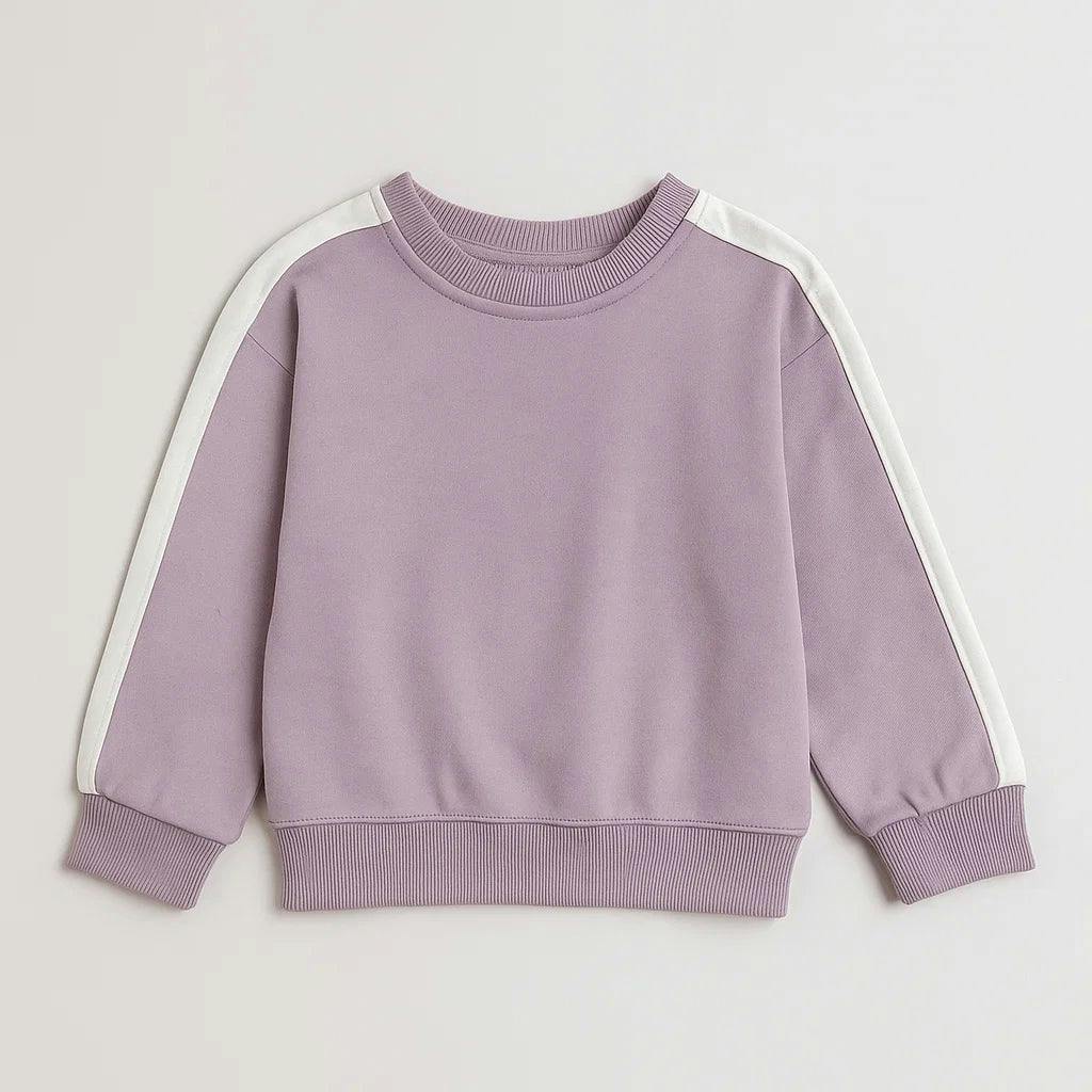 Girls Crew Sweatshirt Top