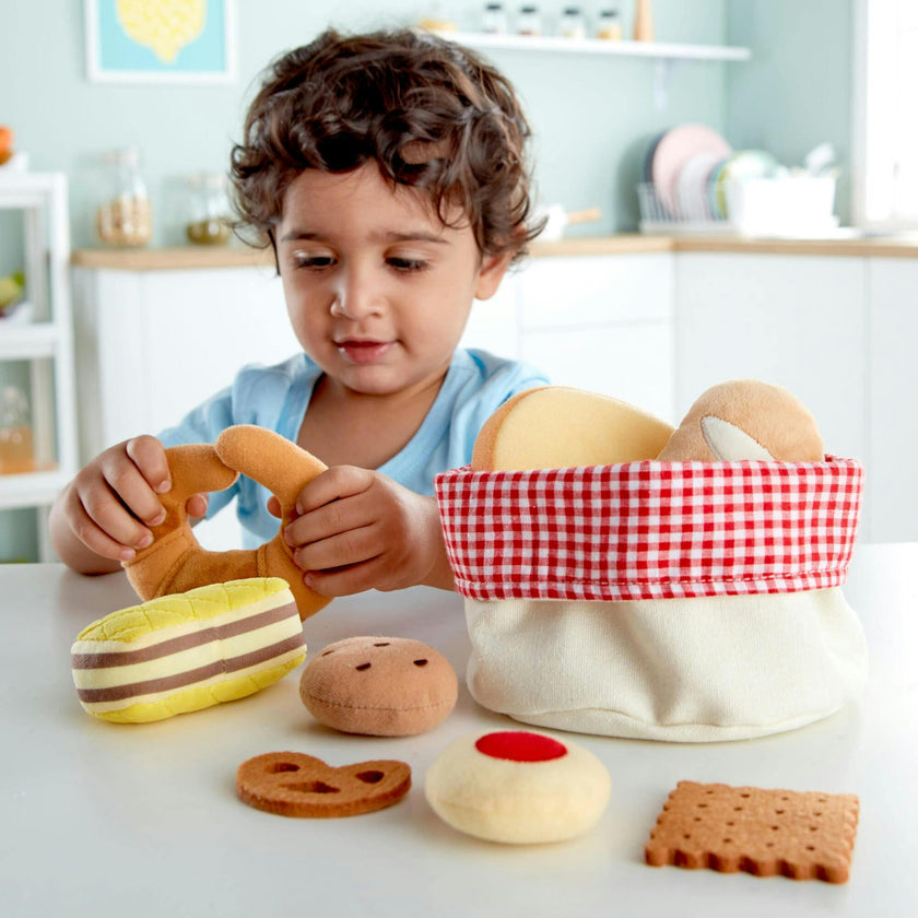 Kitchen Bread Basket Food Playset