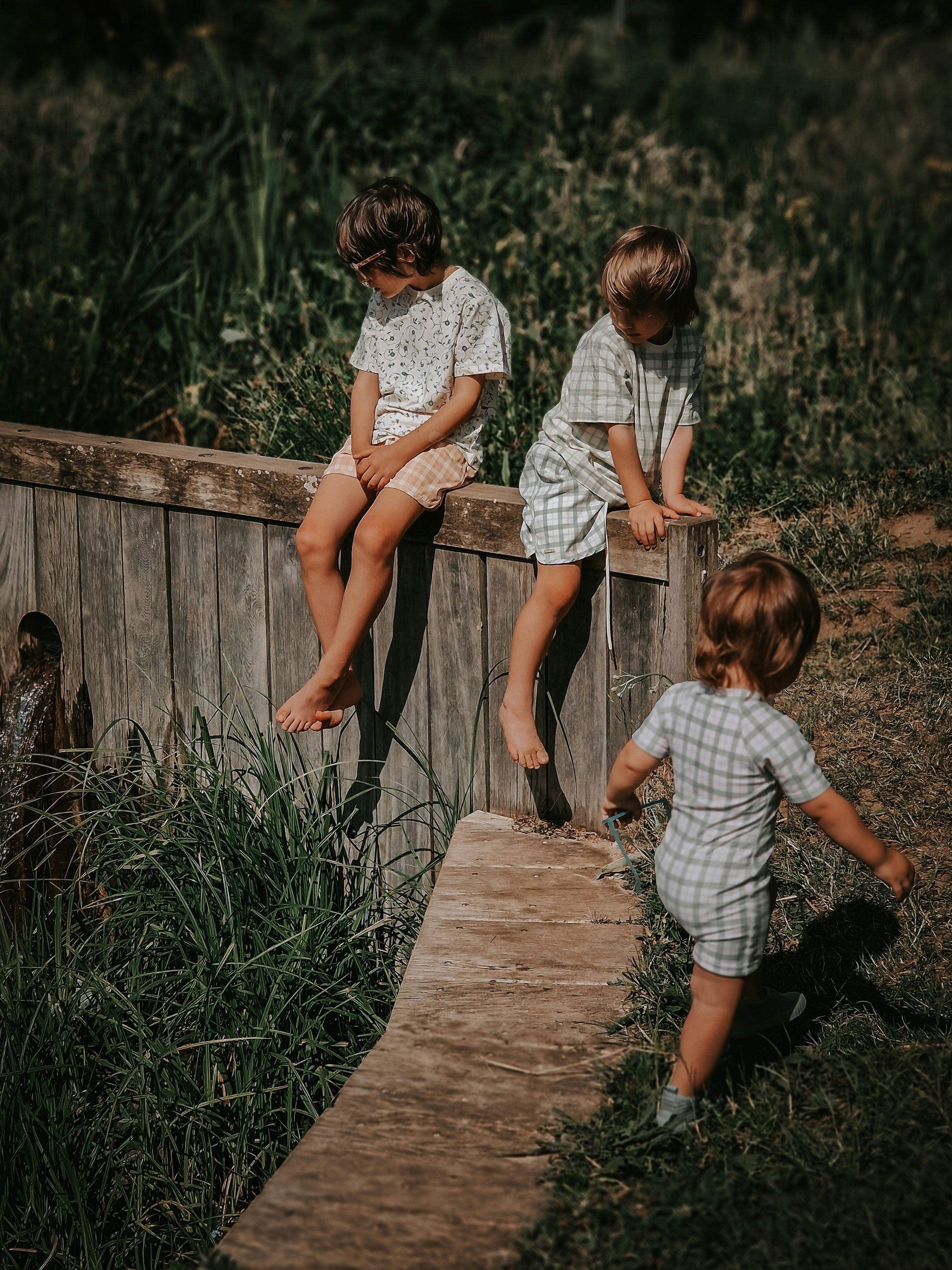 Swim Trunks | UPF + Recycled - Buckwheat Plaid