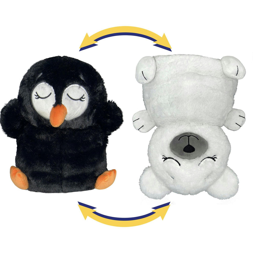FlipaZoo: Upside Down Inside Out - to - 2-In-1 Animal Plush