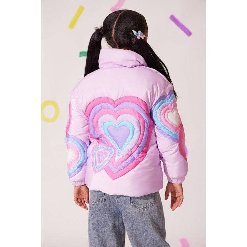 Rainbow Heart Puffer