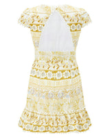 Lara Embroidered Mini Dress