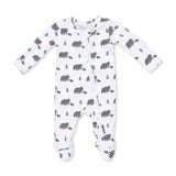 Black Bears - 2 Way Zipper Footie