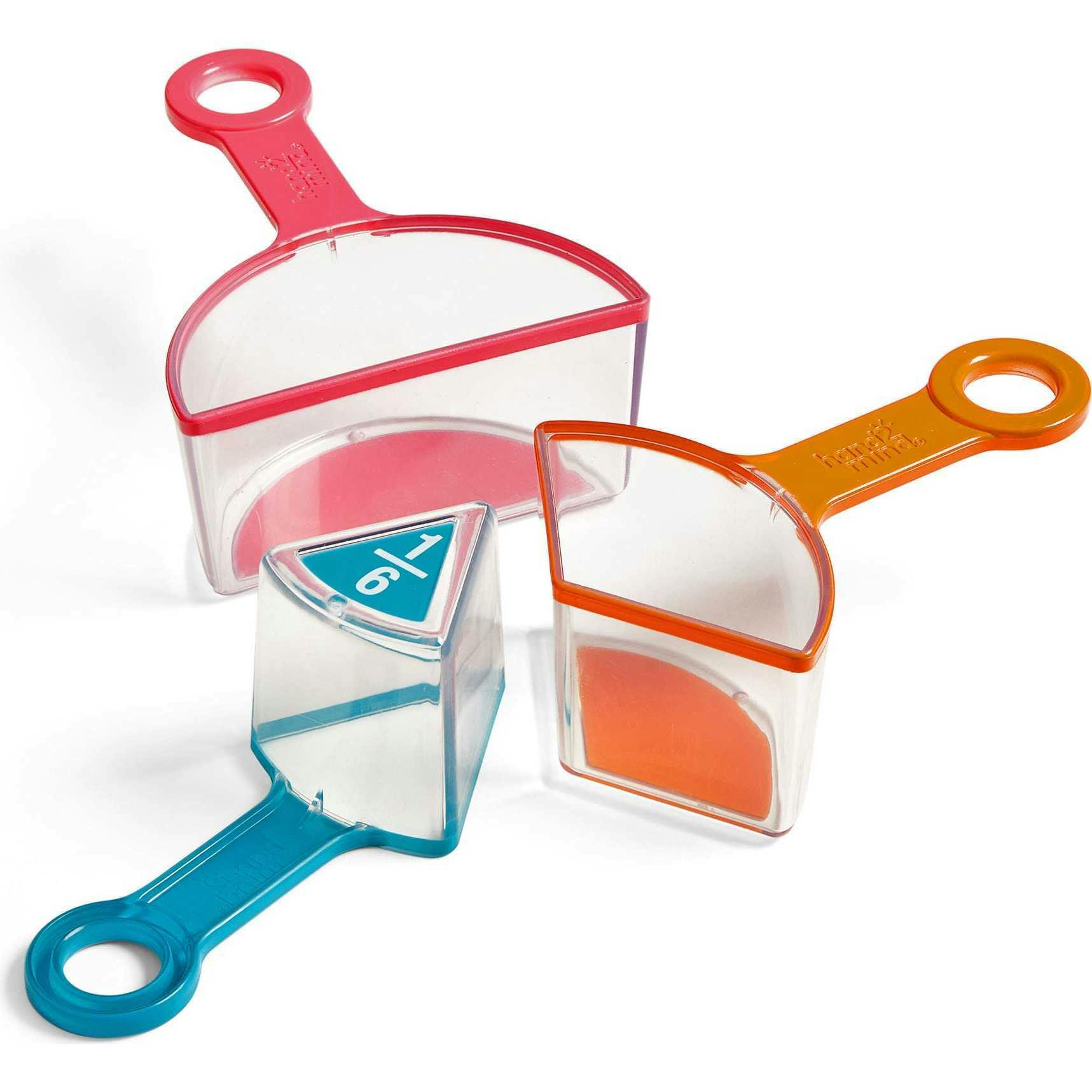 Rainbow Fraction Measuring Cups (Set of 9)