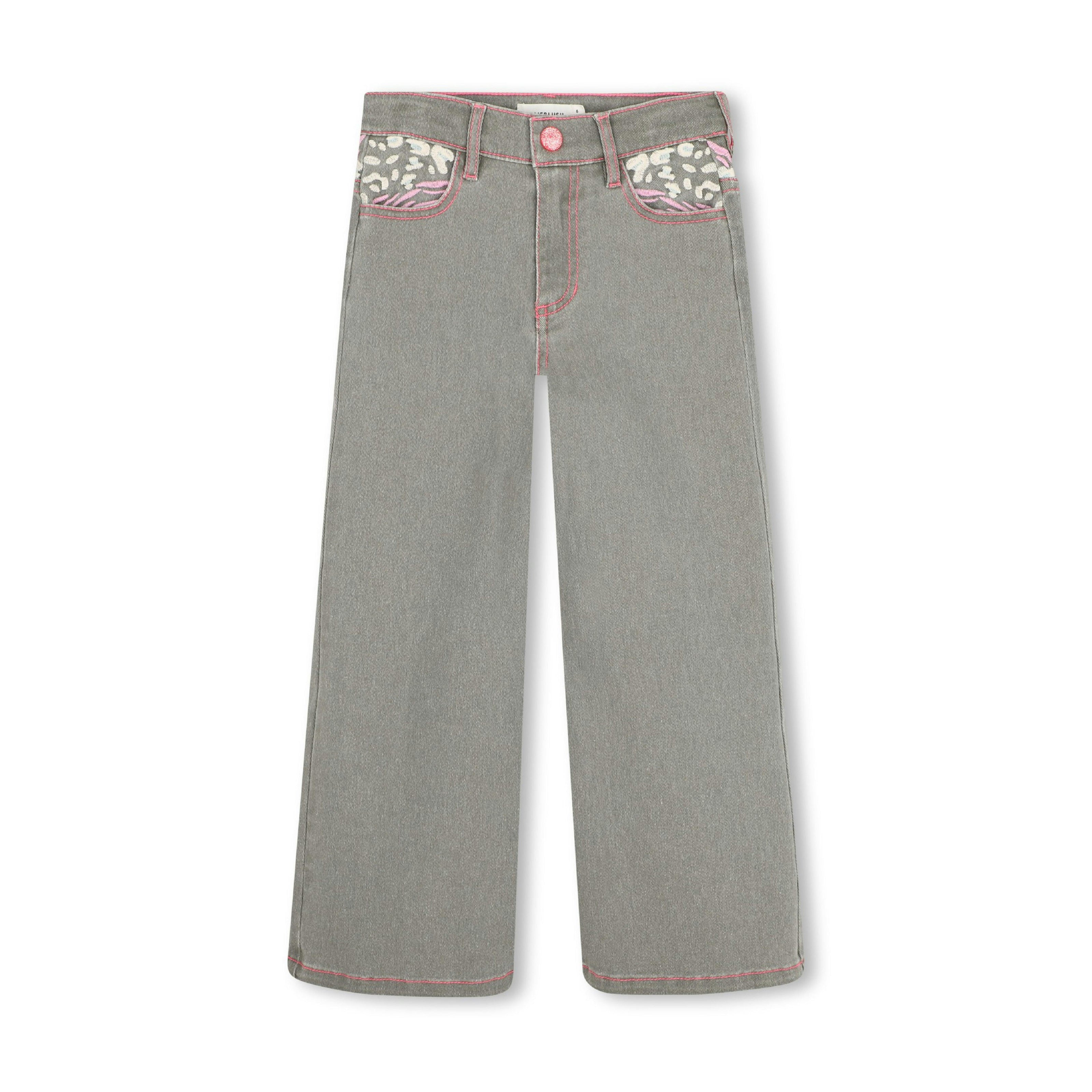 Forest Green Wide‑Leg Twill Pants