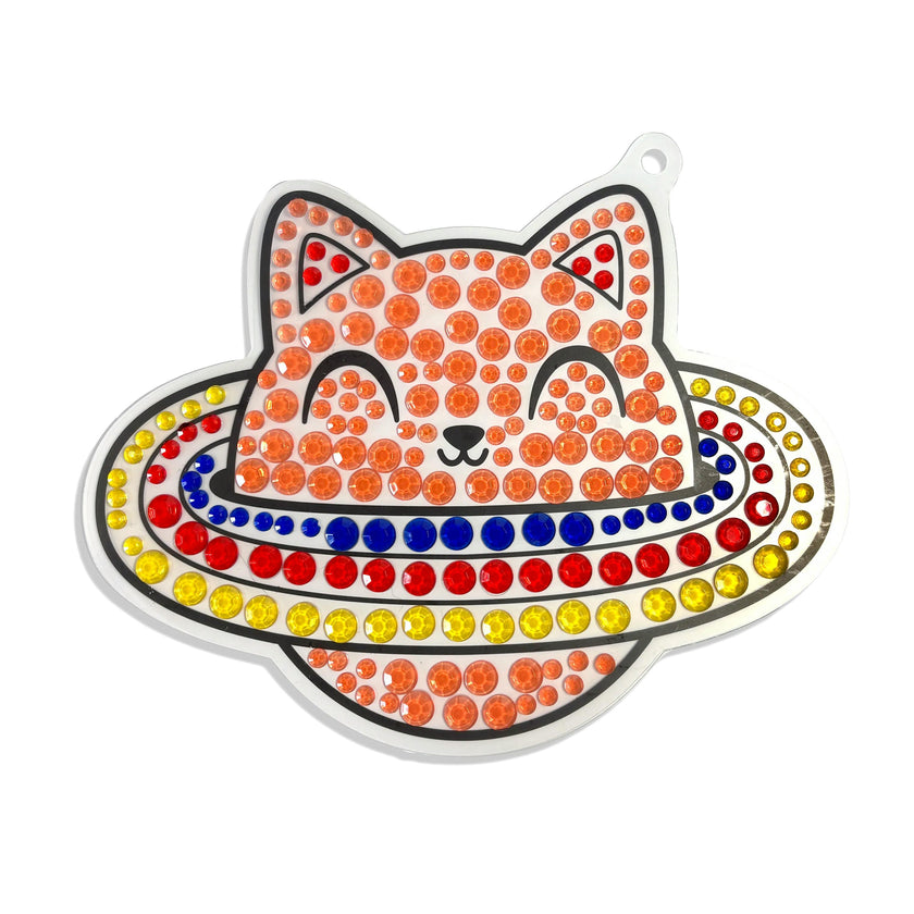 Sun Sparkles Gem Suncatcher Kit - Cosmic Fun - 4 Designs