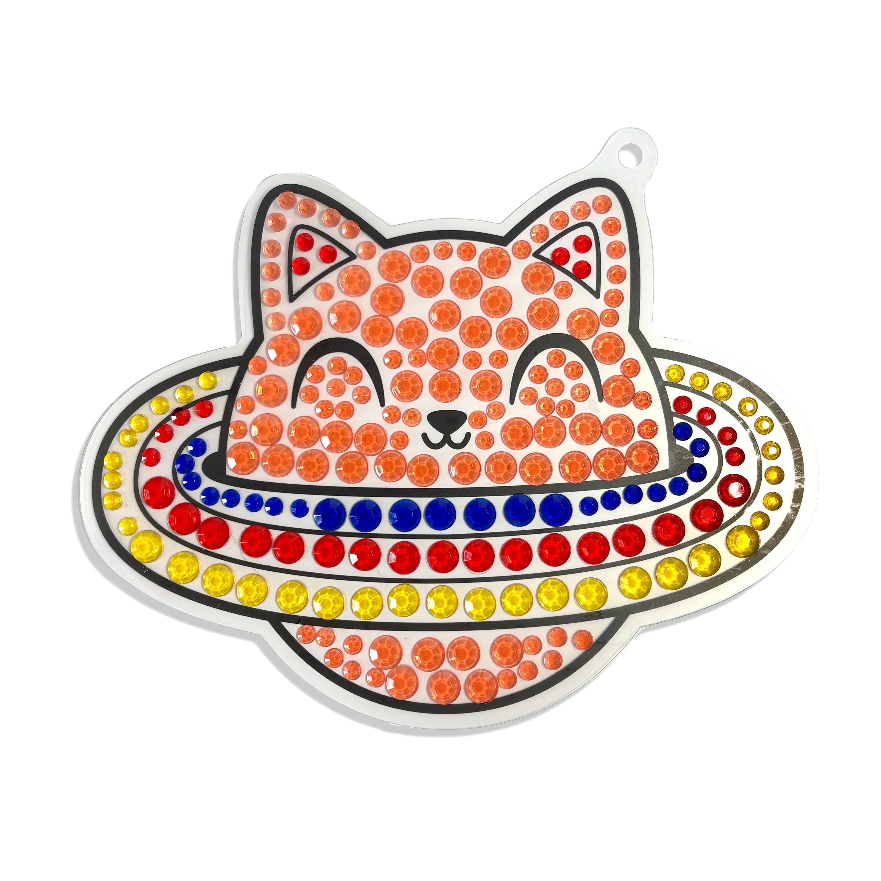 Sun Sparkles Gem Suncatcher Kit - Cosmic Fun - 4 Designs