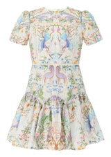 Tatiana Embroidered Mini Dress