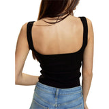 Tribeca Vegan Leather Combo Top