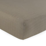 Organic Cotton Muslin Crib Sheet - Driftwood