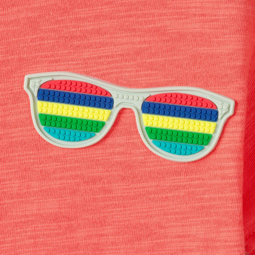 Boys Short Sleeve Tee & Quilted Short Set | Summer Shades