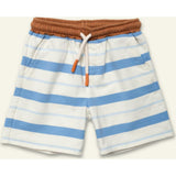 Blue Stripe Short