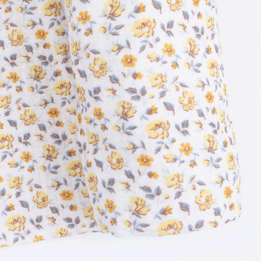 Yellow Country Roses - Swaddle Blanket