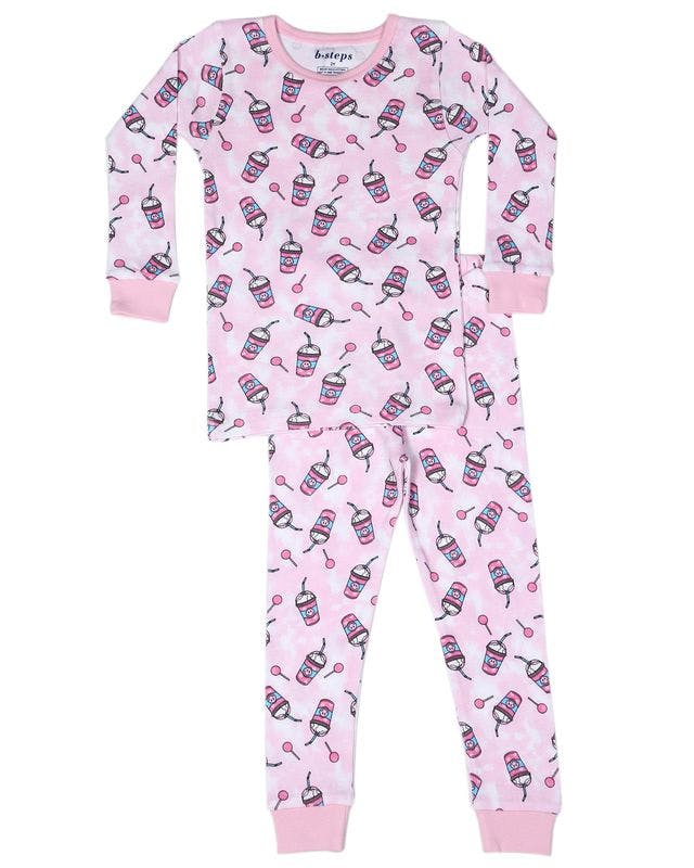 Kids Pajamas - Pink Drink
