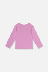 Organic Cotton Jersey T-Shirt Violet