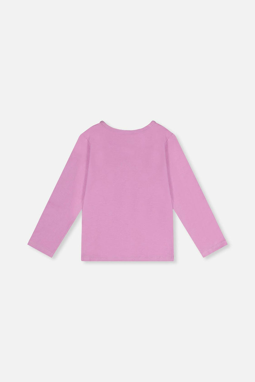 Organic Cotton Jersey T-Shirt Violet