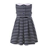 Baby Breton Striped Jersey Dress