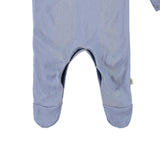 Variegated Rib Lap Tee Footie Pajama
