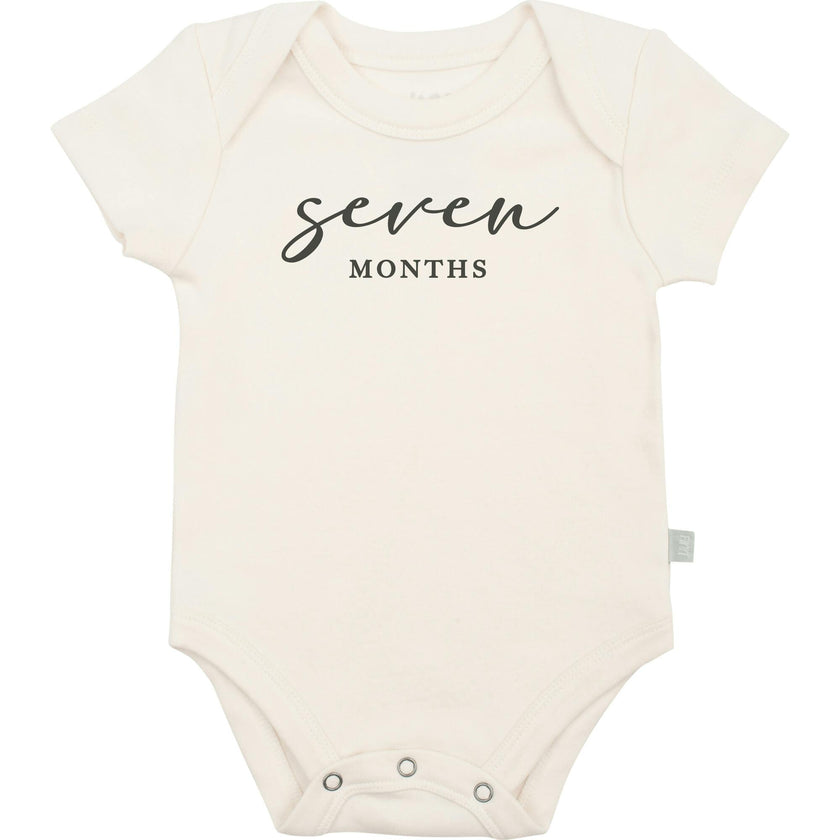 graphic bodysuit | seven months milestone taupe
