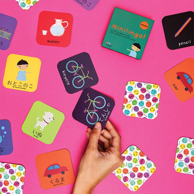 Minilingo, Japanese/English Flashcards