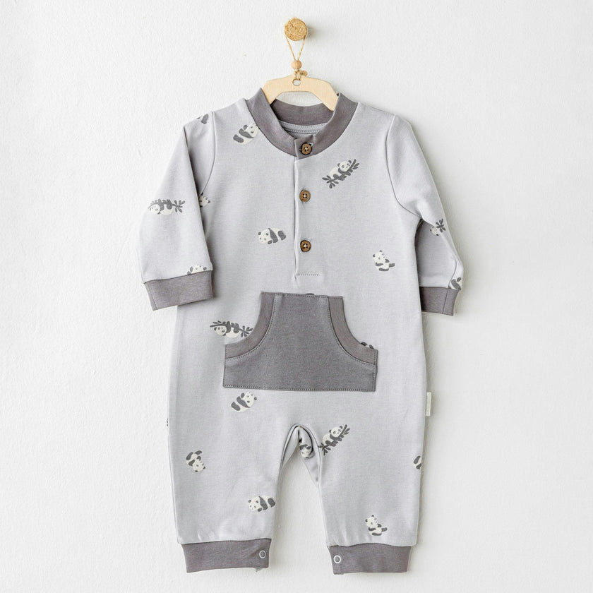 Panda Pocket Romper