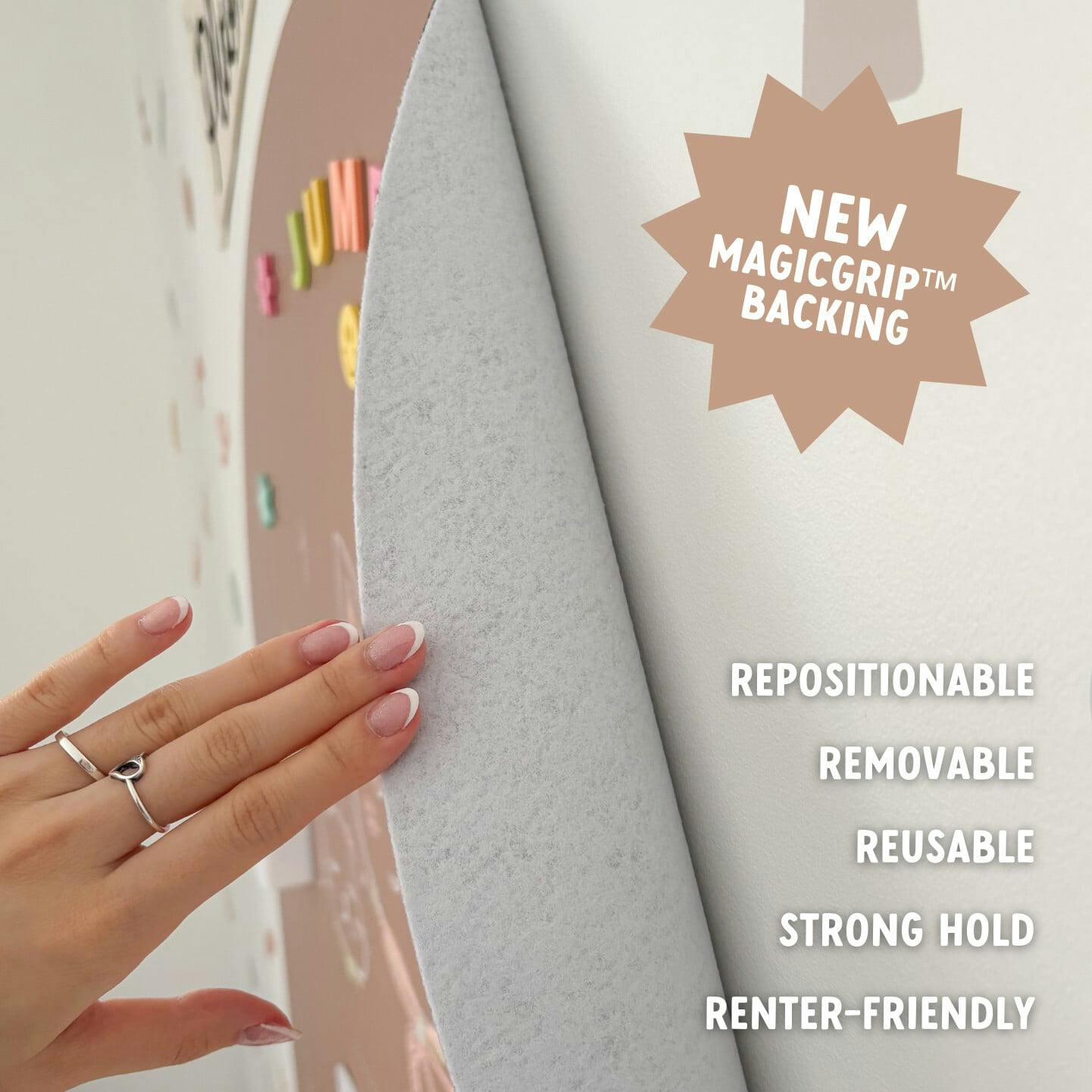 JUMBO Magic Playwall - Arch Magnetic Wall Decal for Kids
