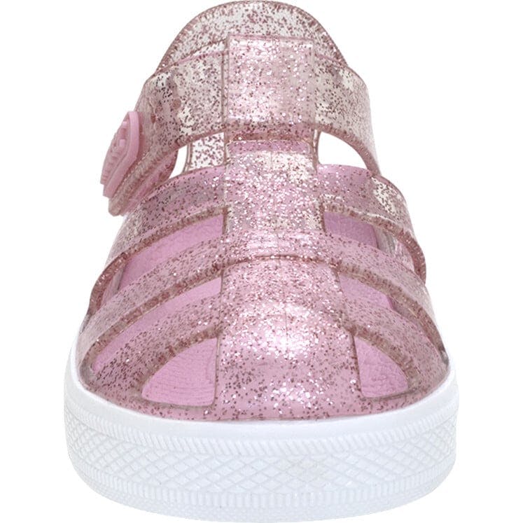 Elite Glitz Jelly Shoes in Pink