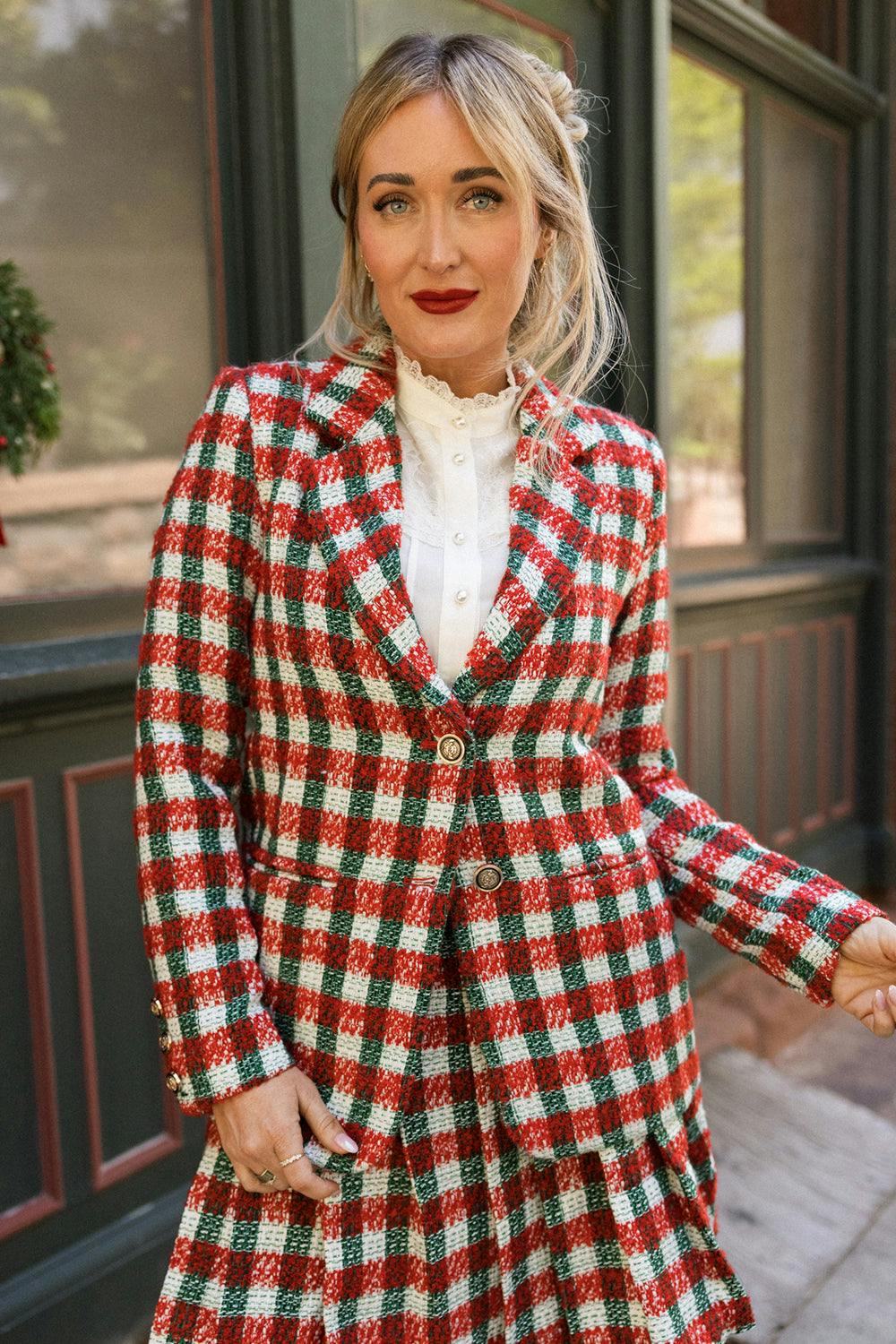 Marren Blazer in Yule Tweed