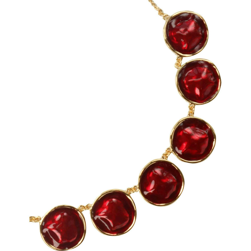 Enamel Ripple Necklace
