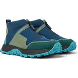 Drift Trail Textile And Leather Sneakers, Blue