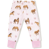 Horses - Blue - Long Sleeve Loungewear Set