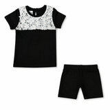 Lace Yoke 2pc Set