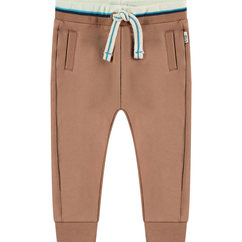 Contrast Waistband Sweatpants