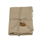 Ploekie Muslin Blanket XL | Bear | Taupe