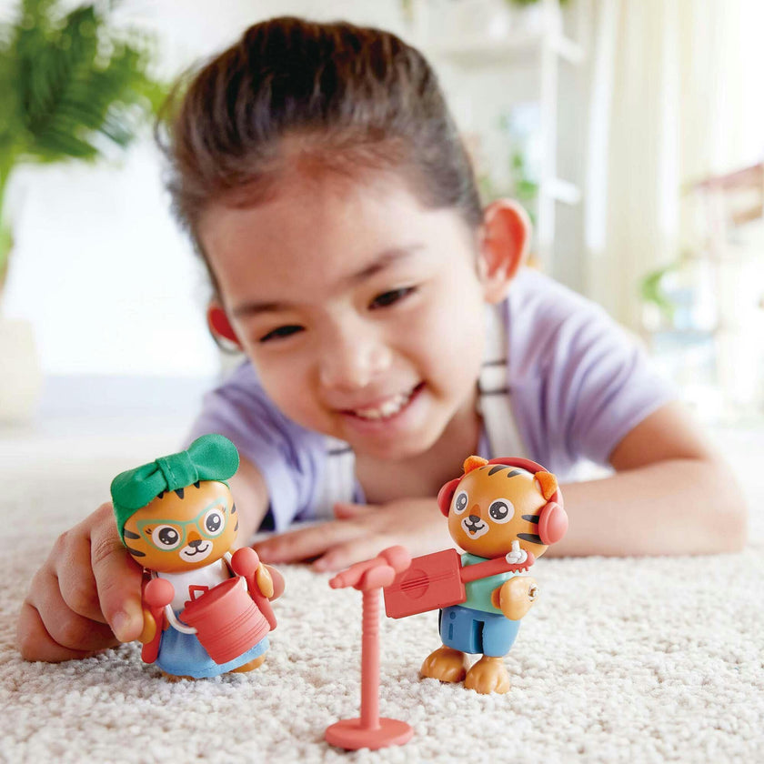 Hape: Milo & Melody Set - 2 Articulated Toy Figurines