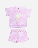 Violet Ice Cream Set