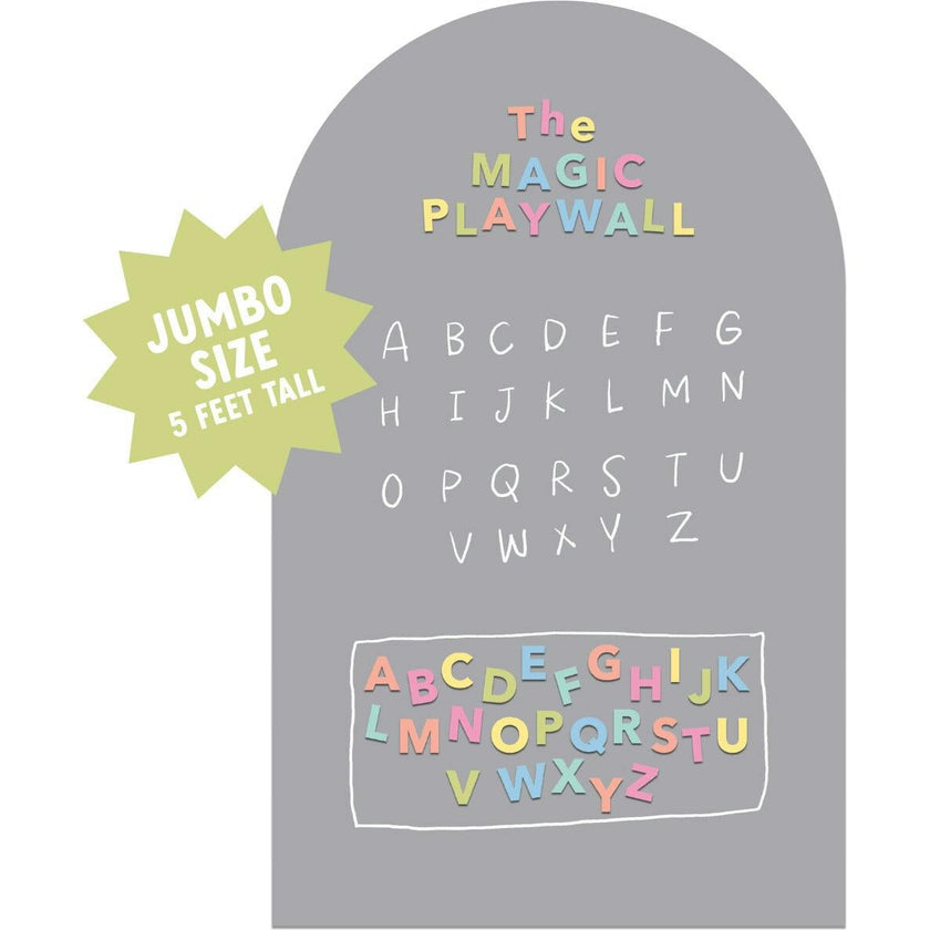 JUMBO Magic Playwall - Arch Magnetic Wall Decal for Kids