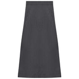 Long Denim Skirt With Pockets
