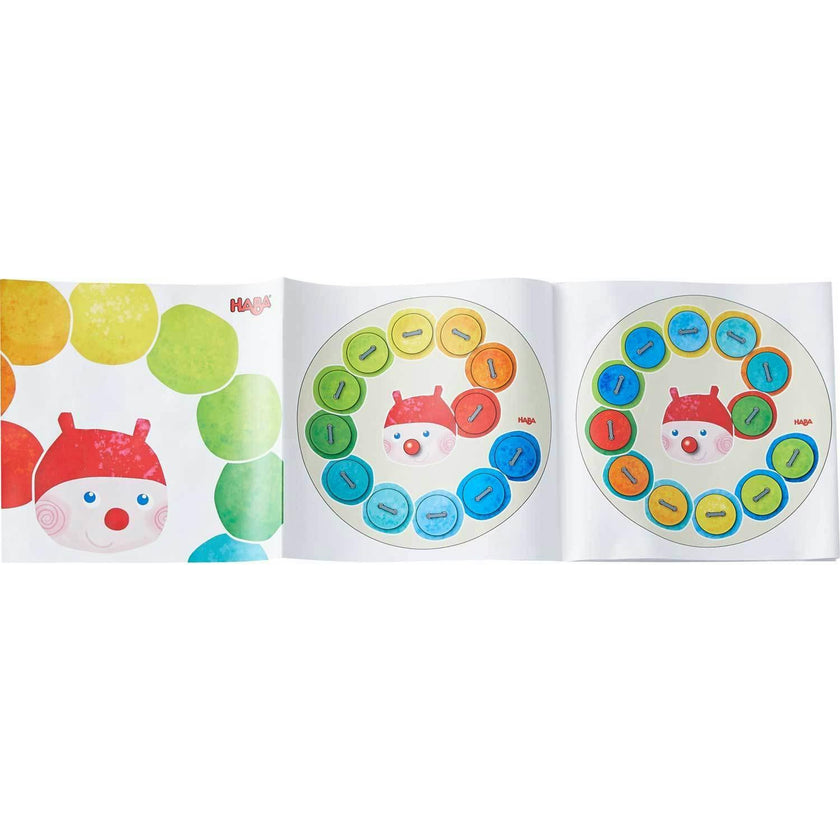 Rainbow Caterpillaring Threading Game