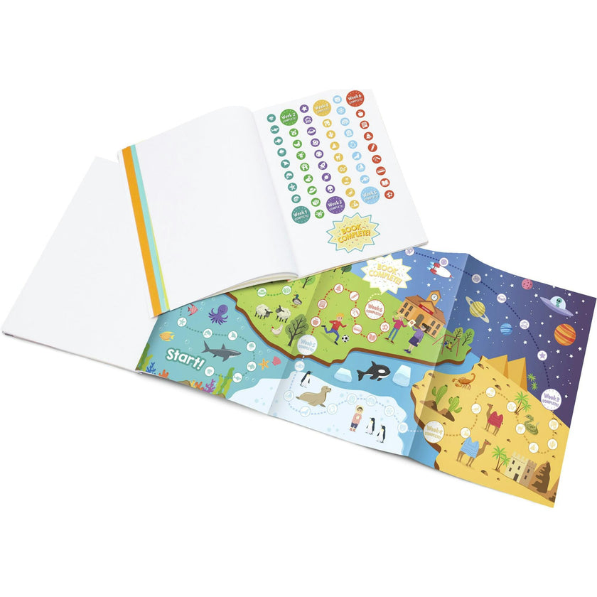 Phase 2 Letter Sounds Educational Learning Workbook